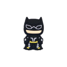 Load image into Gallery viewer, Single Sale 1pc PVC Shoe Charms Cartoon Mickey Minnie Lollipop Batman Shoe Buckle Decoration for croc jibz Kids Party X-mas Gift